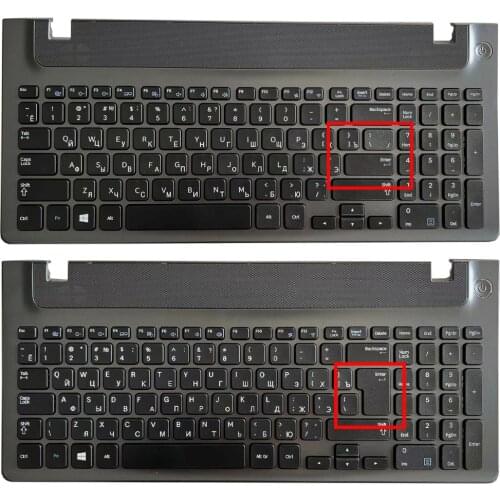 Russian New laptop keyboard with frame for samsung NP355E5C NP355V5C NP300E5E NP350E5C NP350V5C BA59-03270C RU keyboard layout