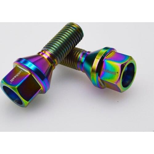 Titanium alloy auto parts wheel bolts