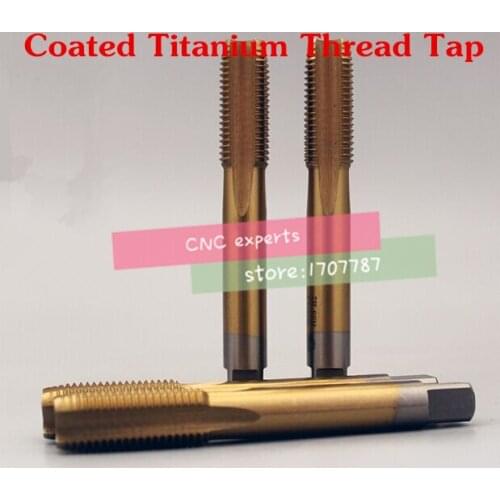 Free delivery 1PCS TG M30 coated high speed steel machine taps straight slot machine taps