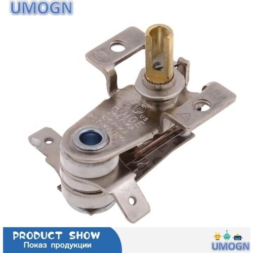 AC250V/16A Adjustable 90 Celsius Temperature Switch Bimetallic Heating Thermostat KDT-200 for Elextric heater Electric iron Oven