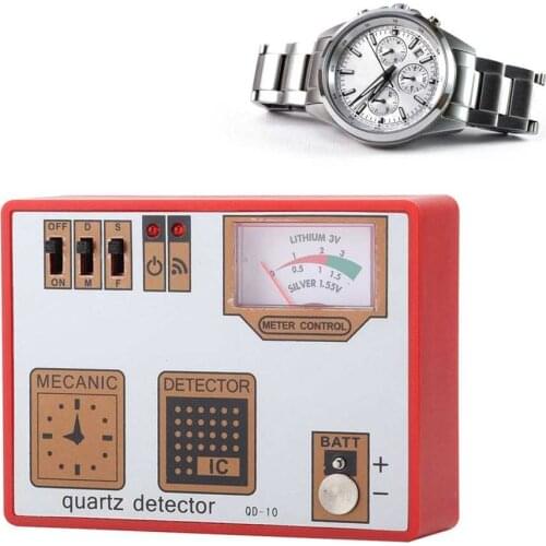 Watch Demagnetizer Button Battery Capacity Pulse Measure Detector Mechanical Watch Quartz Movement Tester Watchmaker Repair Tool