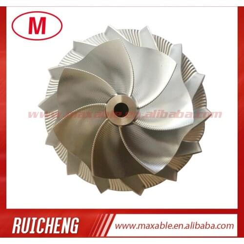 GT15-25 50.00/68.01mm 7+7 blades high performance turbocharger billet/milling/aluminum 2618 compressor wheel