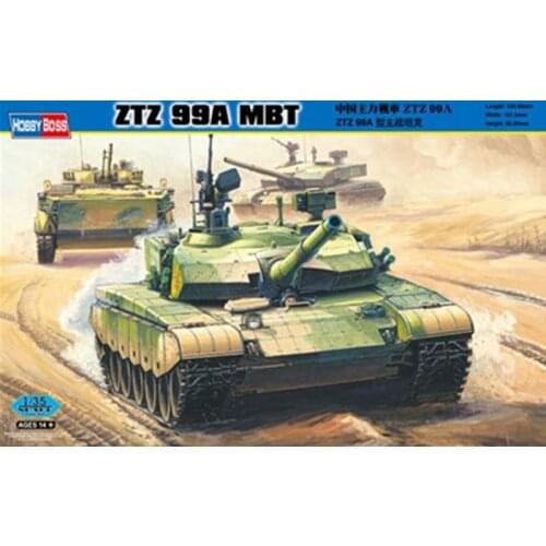 Hobby Boss 82439 1/35 Scale ZTZ 99A MBT Main Battle Tank Assembly Model Building Kits For Adults Hobby Static Toys Collection