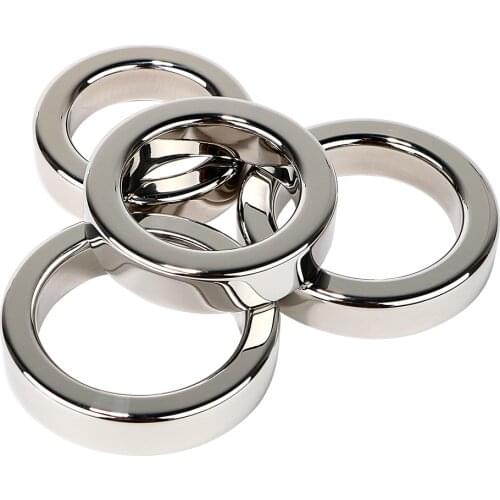 Penis Ring Various Sizes Sex Toys for Men Male Delay Ejaculation Male Chastity Device Stainless Steel Metal Cock Ring