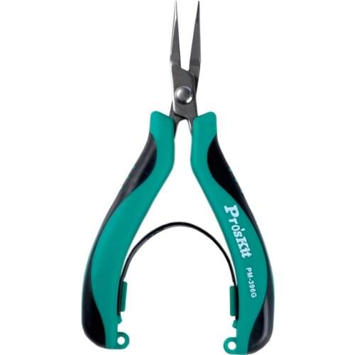 PM-396G 120mm Mini Needle-Nose Pliers Steel Cutting Nippers Cutting Tool