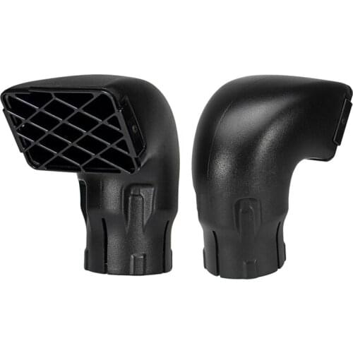 Elbow Wading Head Air Intake Air Ram Snorkel Top Snorkel Head Fit for Toyota Landcruiser Vdj70 Series