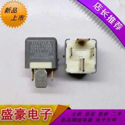 Original new 100% electric 90987-T2004 automobile relay TD156700-3330 12V 4pin