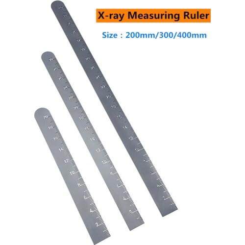 Orthopedic instrument X-ray measuring ruler perspective development film measuring tool stainless steel caliper
