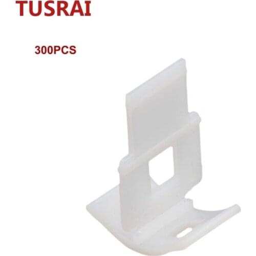 Tile Leveling System Cruved Clip 1.5mm 1/16" 300pcs Wall Floor Tile Leveling Spacers Installation Laying Tools Parts TUSRAI