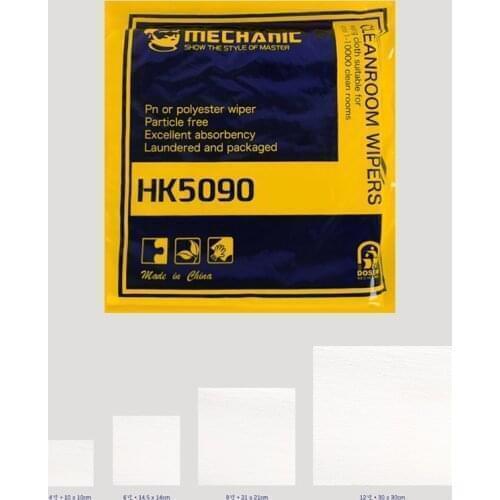 HK5090 4 10 × 10cm super soft dust free paper clean LCD repair cloth for mobile phone