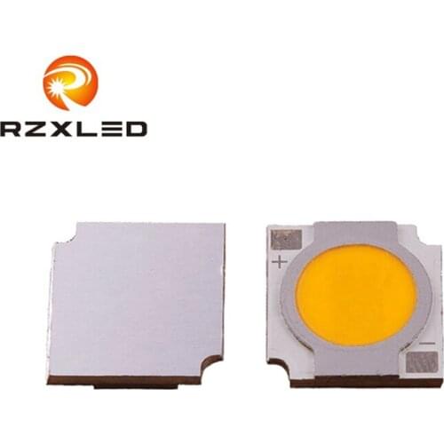 20Pcs/Lot 5W COB LED Lamp Warm White 2700-3500K surface light source EPISTAR Chip Size 13.5*13.5MM 9V 350-450mA