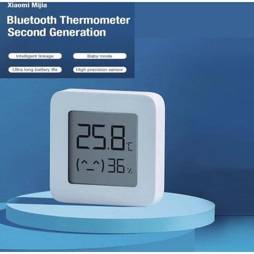 Bluetooth Digital Thermometer For XIAOMI 2 LCD Screen Digital Moisture Meter Wireless Smart Temperature Humidity Sensor