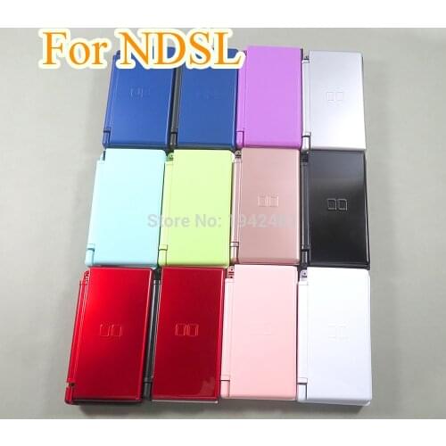 Replacement Full Shell Housing for NDSL Case Cover Replacement for DS Lite Game Console Transparent clear shell