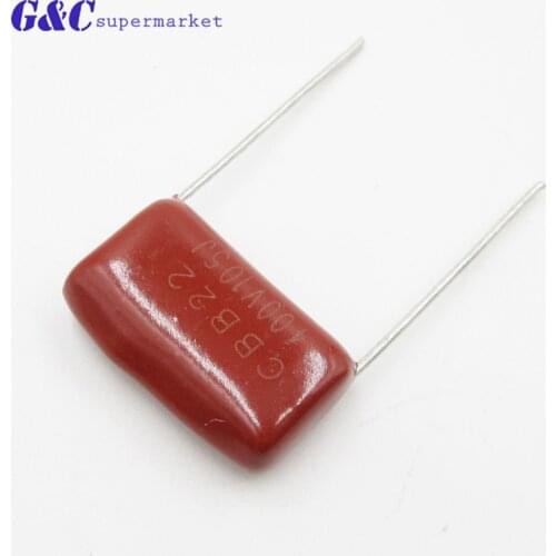 10PCS 400V 105J Super Capacitor 1uf 400V/105J Pitch 20mm CBB22 22*14*7MM ATF