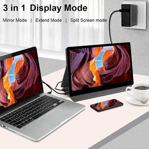 15.6 inch portable monitor touchscreen gaming monitor for mobile phone computer laptop