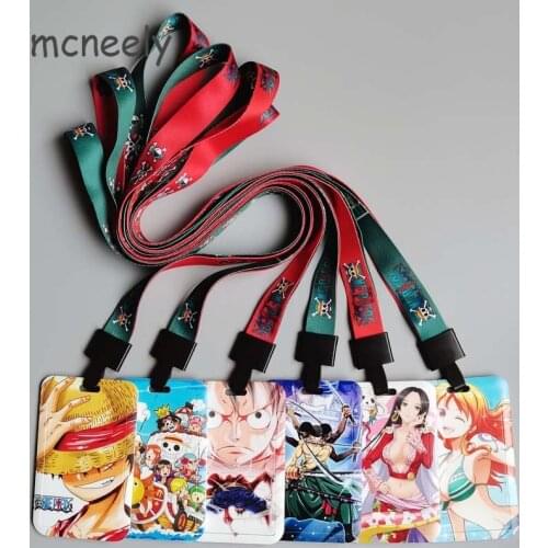 2021 Cute Cartoon Slide Lanyard Credit Card ID Holder Bag Student Women Travel Bank Bus Business Name Card Cover Badge