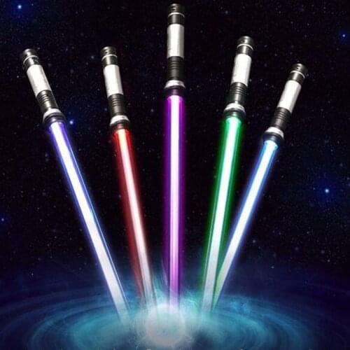 4PCS Lightsaber Toys for Children Boys Saber Luminous Jedi Sabre Laser Sword Light UP LED Flashing Lightstick Glow IN The Dark
