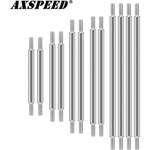 AXSPEED 12pcs/set Upgrade Metal Pull Rod Link Accessories For TRX-6 Crawler Truck