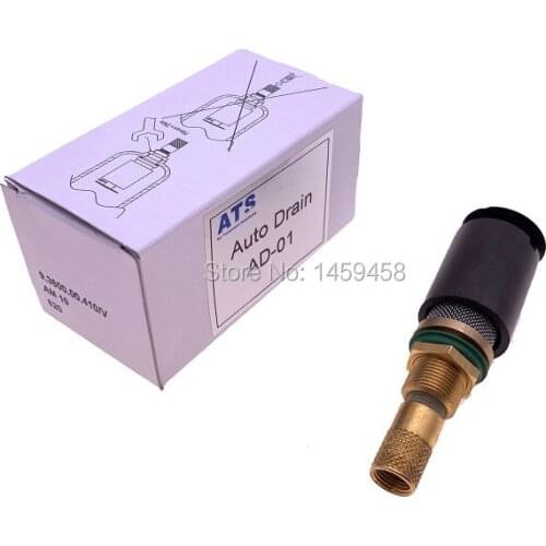 Free shipping 2pcs/lot genuine ATS(After treatment system) accessories auto drain valve AD-01/DG-02 differential pressure gauge