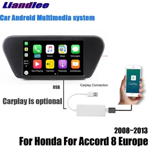 For Honda Accord 8 Europe 2008~2013 Android 2+32G HD Car Screen Radio GPS Navigation Maps Camera OBD