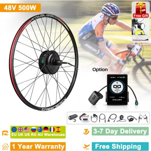 Bafang eBIKE Conversion Kit 27.5 28 29 inch 700C Electric Bicycle Conversion Kit 48V 500W Rear Hub Motor Wheel Kit