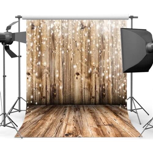 MOCSICKAGlitter Wood Floor Backdrops for Photography Studio Newborn Backdrops Baby Shower Background for Photo Backdrop