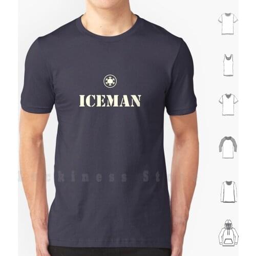 Wonderful Iceman White Color T Shirt DIY Cotton Big Size S-6xl Peace Love Music Rock Guitar Bass Drums Vintage Pop Sign Rocker