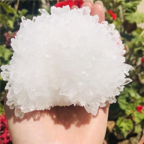 Natural Clear Quartz Crystal Cluster Minerals for Meditation Positive Healing Chakra Reiki Stone Home Furnishing decoration