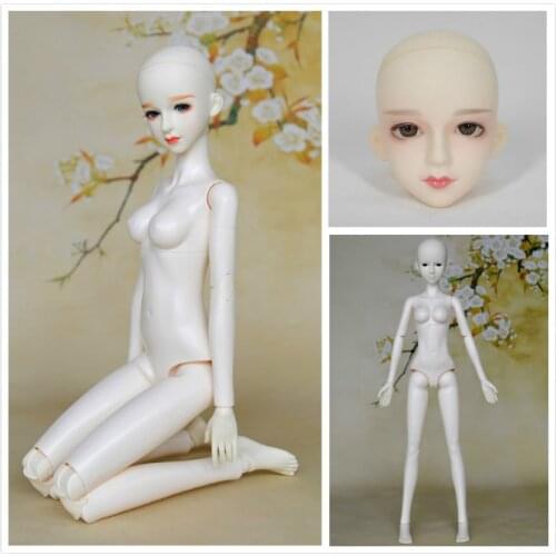 NEW 1/3 BJD Doll 60cm Plastic joint moveable doll Handmade doll ， white skin
