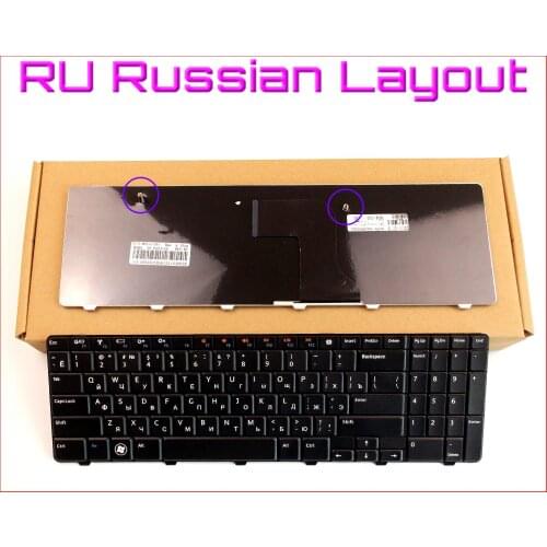 New Keyboard RU Russian Version for Dell V110525AS 9GT99 09GT99 V110525AS 90.4EM07.S01 Laptop