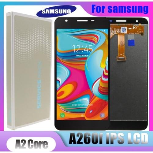 Original 5.0'' LCD For Samsung Galaxy A2 Core A260F/DS LCD Display Touch Screen Digitizer Assembly For Samsung A2 Core A260 lcd