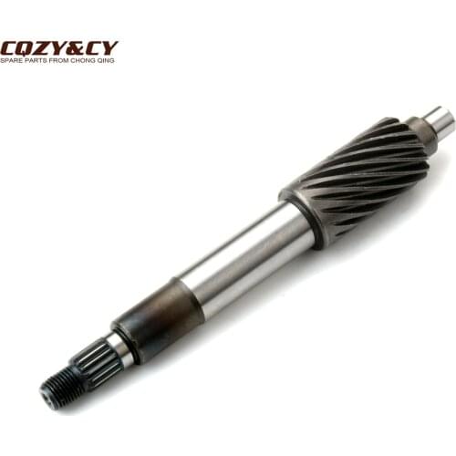Scooter Drive gear shaft for Yamaha Aerox 100 AXIS100 BWS100 ZUMA YW 100cc 2-stroke 4VP-E6111-00