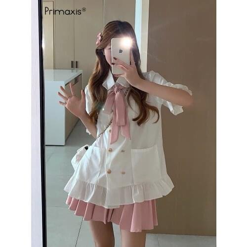 PRIMAXIS Women's Short Shirts