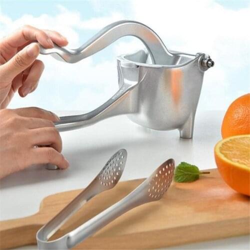 Aluminum Alloy Manual Juicer Squeezer Hand Pressure Pomegranate Orange Lemon Sugar Cane Juice Kitchen Fruit Tool Machine