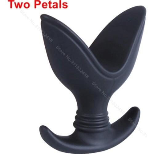 Backyard Sex Toys For Beginner Black Waterproof Soft Silicone V Port Butt Plug Prostate Massager Adult Sex Toys Anal Plug