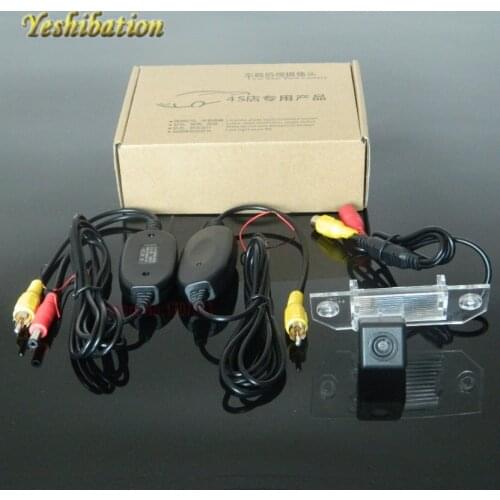 Yeshibation Wireless CCD Night Vision HD Wide Lens Angle Camera For Skoda Octavia / Laura 2008~2012 Back Up Park Camera
