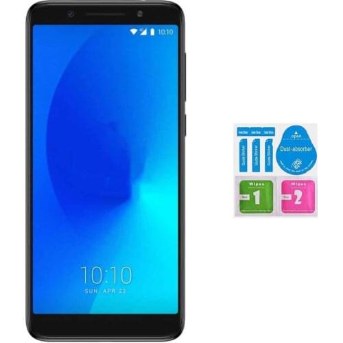 Protector Screen Tempered Glass for for ALCATEL 3X 2018 (Generico, Not Full SEE INFO) CLEANING KIT