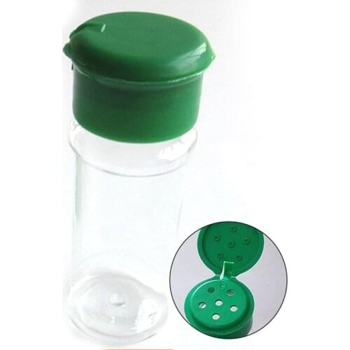 3pcs Plastic Spice Jar Salt Pepper Shakers Seasoning Jar Outdoor Barbecue BBQ Condiment Vinegar Bottles Kitchen Spices Container