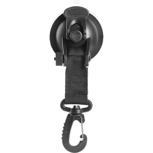 4 Pieces Suction Cup with Securing Hook Tie Down, Suction Cup Securing Hook for Car Side Awning Tents Camping Tarp Accessory