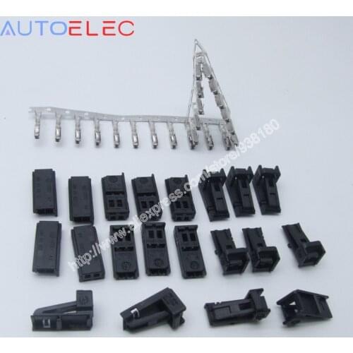 100Sets Volkswagen 4B0 971 832 female plug refires accessories 4B0971832 Automotive connector for Audi VW Skoda HARNESS REPAIR