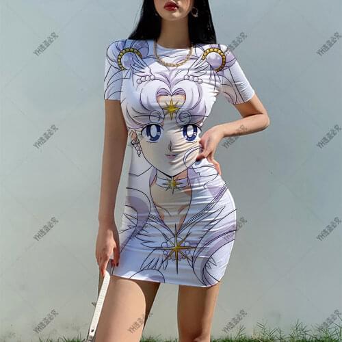 Модные платья-футляры Bandai China At AliExpress