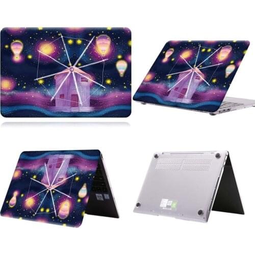 Windmill Paint Anti-slip Laptop Case For MateBook 13/13 AMD Ryzen/14/D14/D15/X 2020/X Pro/Pro 16.1/Honor MagicBook 14/15