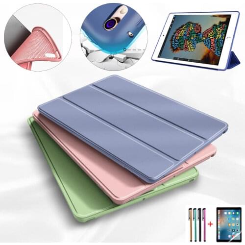 Silicon Funda Case for iPad 10 2 2019 2020 Case Cover Smart Stand Shockproof Kids Case for ipad 7 2019 ipad 7th Generation Funda