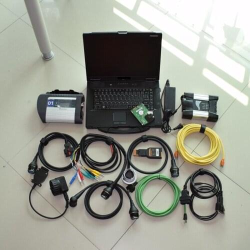 2020 MB Star C4 For BMW ICOM NEXT 2IN1 Diagnostic Tool with 1tb HDD in CF-52 Laptop Use Directly