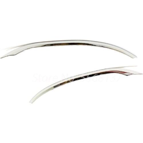 For Volkswagen VW Golf 8 MK8 R 2021 2022 Rear Reflector Fog Light Lamp Cover Trim Sticker ABS Car Accessories