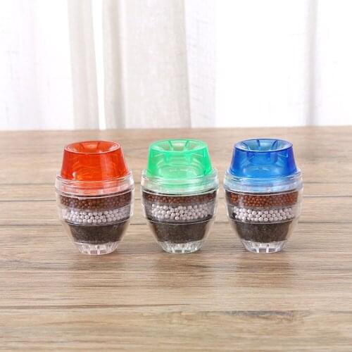 Kitchen Activated Carbon Water Filter Faucet Tap Household Water Purifier Remove Rust Sediment Filtering Suspended Faucet