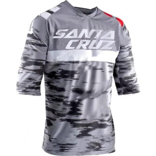 Santa Cruz Moto Jersey Downhill Mountain Bike Clothing MTB Jersey bicycle T-shirt DH MX Cycling Shirts FOXING Motocross Wear