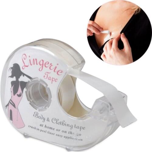 Adhesive Safe Lingerie Tape For Women Cloth Adhesive Double Sided Tape for Women Girl V-neck Dress Skin Safe Lingerie Tape