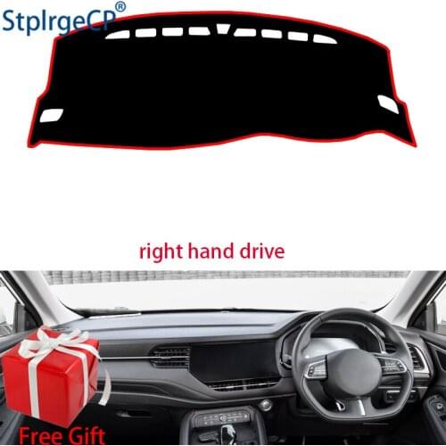 Car Dashboard Cover Mat for HAVAL F7 2019 Right Hand Drive Dashmat Pad Dash Mat Covers Dashboard Accessories