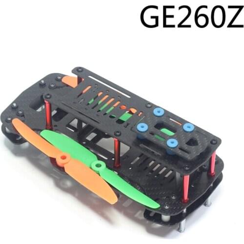 DIY FPV Mini Drone GE260Z Quadcopter Folding Frame Unassembled 260mm Wheelbase Carbon Fiber 16%OFF